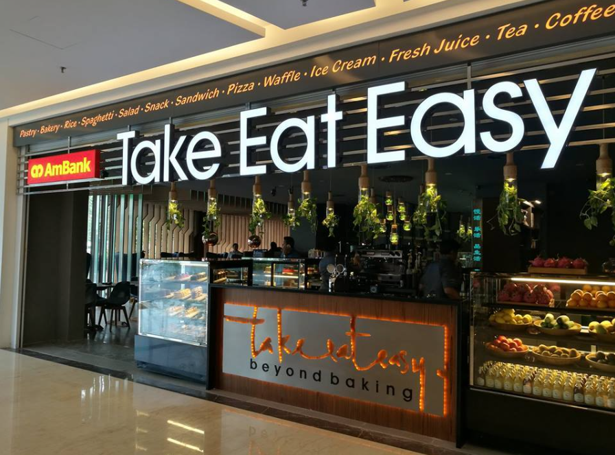 Take Eat Easy Menu