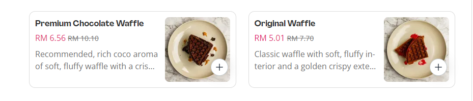 WAKAKA DESSERT MENU PRICES