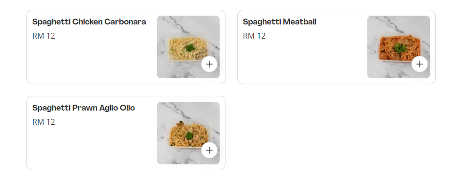 WARONG CAFE PASTA PRICES