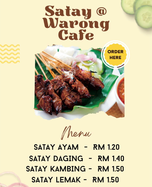 Warong Cafe Menu Malaysia & Prices liist updated