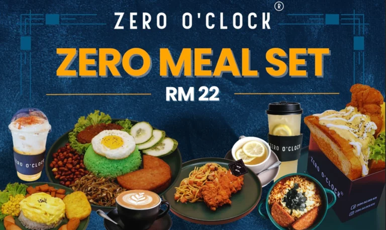 Zero O’Clock Menu Malaysia & Prices list Updated