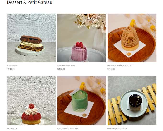 ENGI PATISSERIE PETIT GATEAU SET PRICES