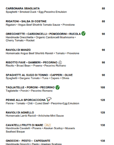 GRAZE STARTERS MENU WITH PRICES