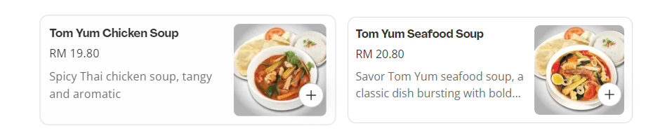 MR TEPPANYAKI TOMYAM SOUPS MENU WITH PRICES