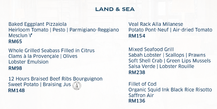 NIZZA LAND & SEA PRICES