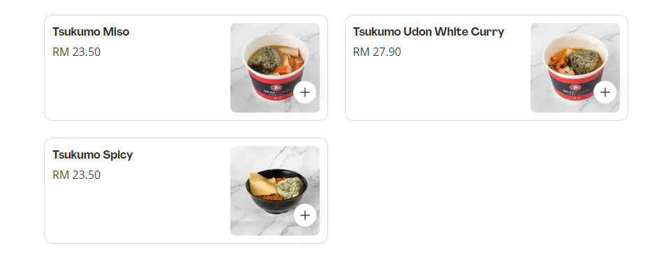 OCHAKING TSUKUMO ONIGIRI PRICES