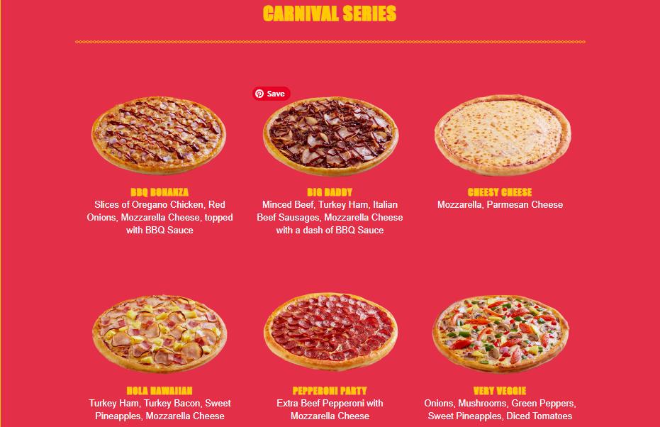 OUR FAVORITE ITEMS OF PEZZO MALAYSIA