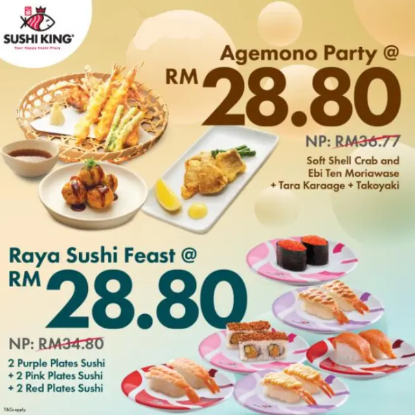 SUSHI KING NEW EXCLUSIVE PRICES