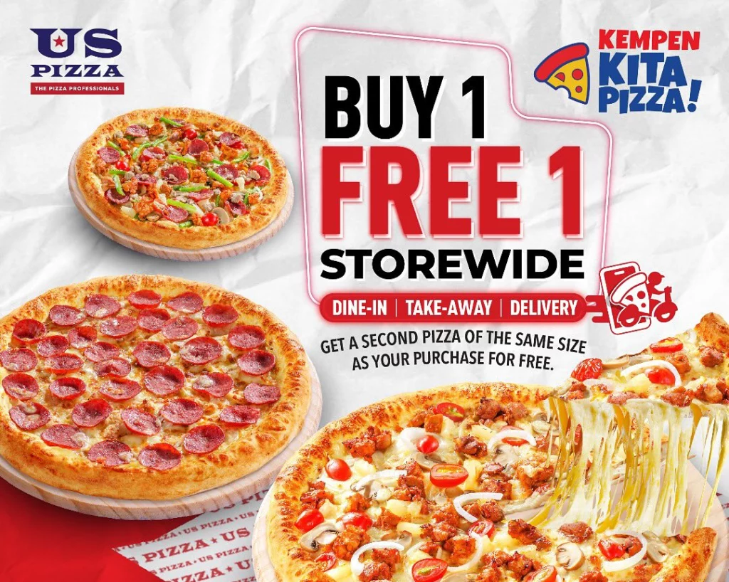 US PIZZA MONTHLY DEALS PRICES