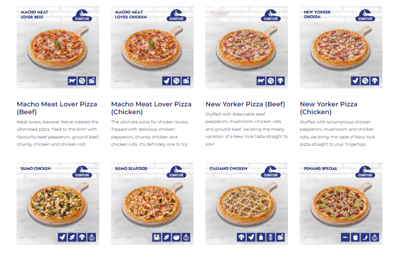 US PIZZA NEW ADDITIONS MENU PRICES