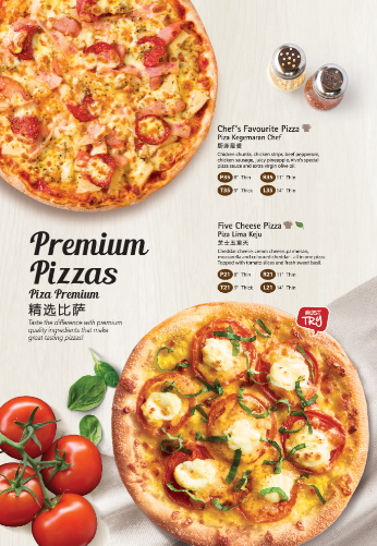 VIVO PIZZA MENU PRICES