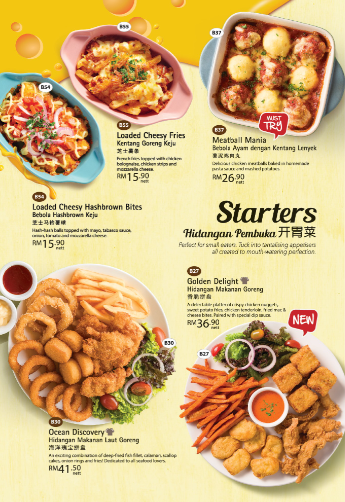 VIVO PIZZA STARTERS PRICES