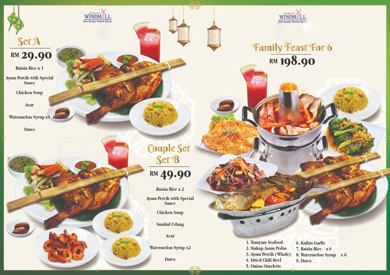 Windmill Menu Malaysia & Prices