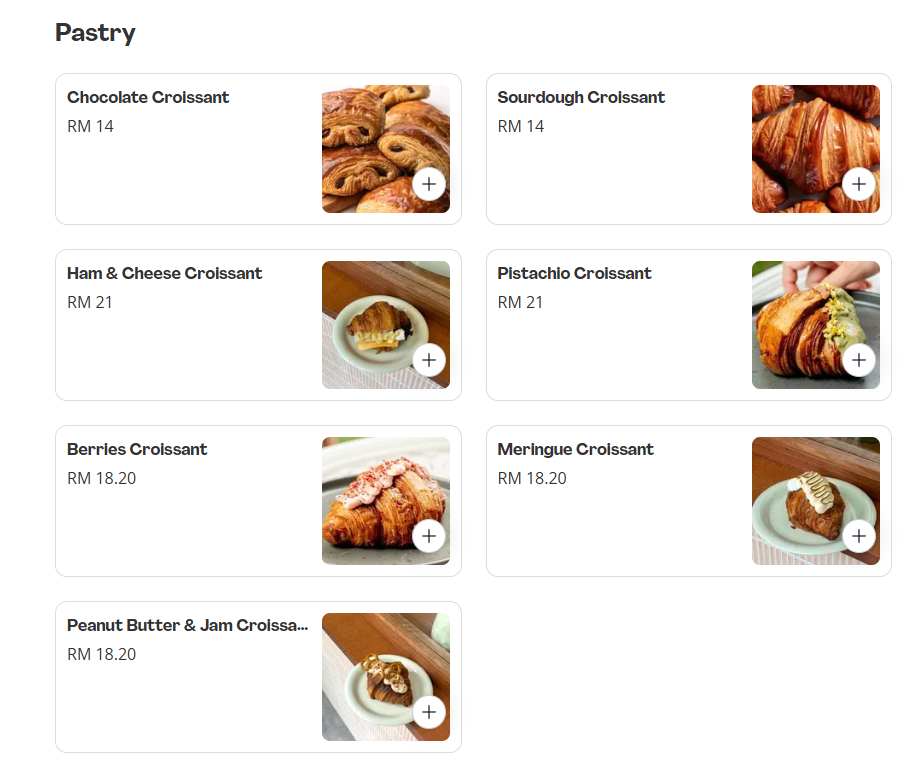 3 Little Chef Pastry Menu Prices