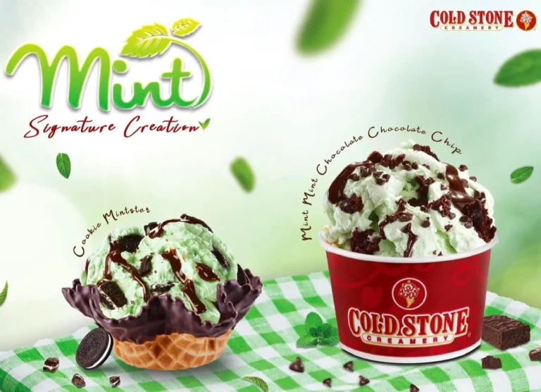 Cold Stone Menu