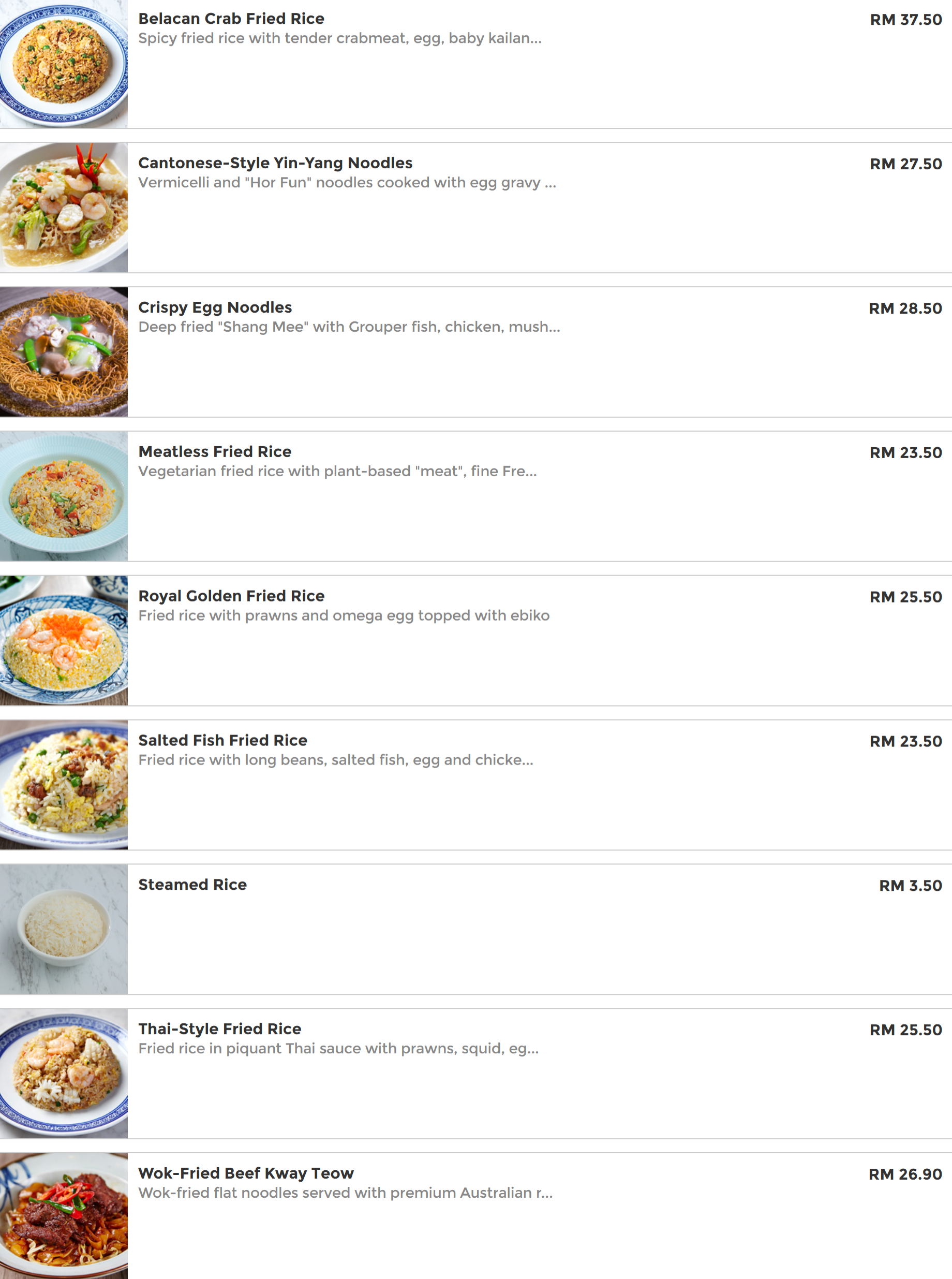 Dolly Dim Sum Rice And Noodles Prices