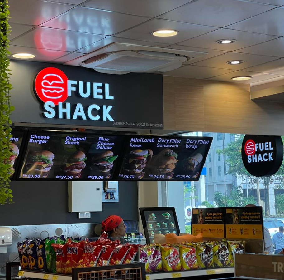 Fuel Shack Menu