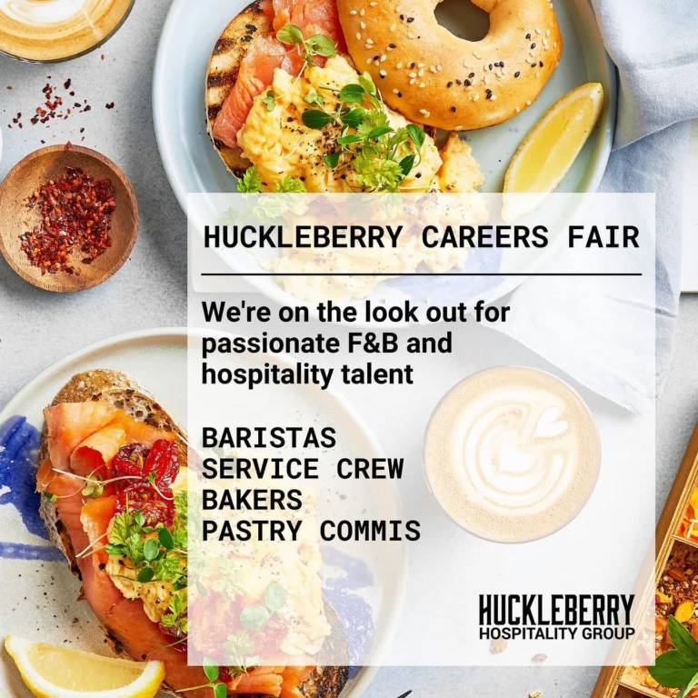 Huckleberry Menu