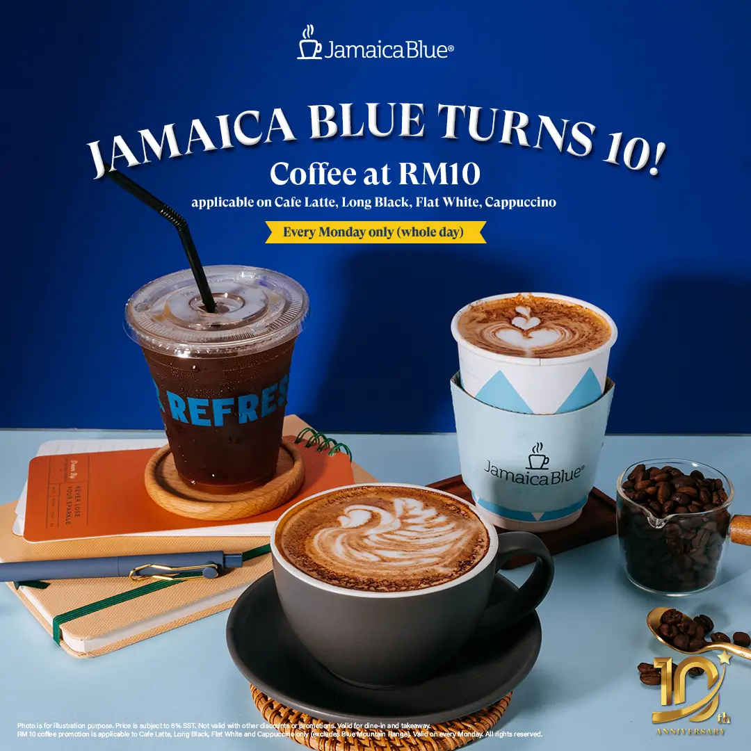 Jamaica Blue Menu