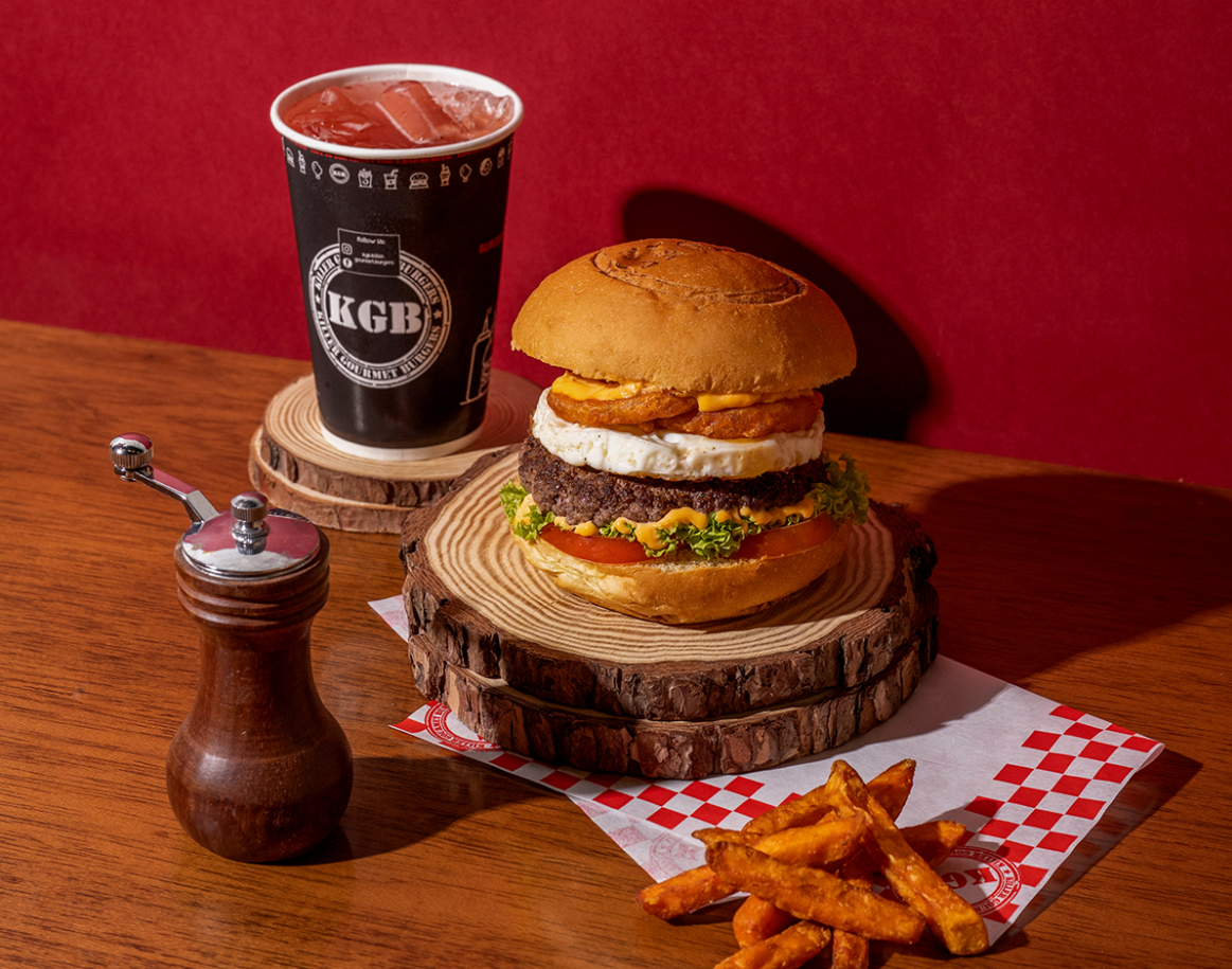 KGB Gourmet Burgers Menu Prices