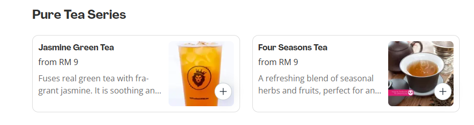 Majez Tea Pure Tea Series Prices