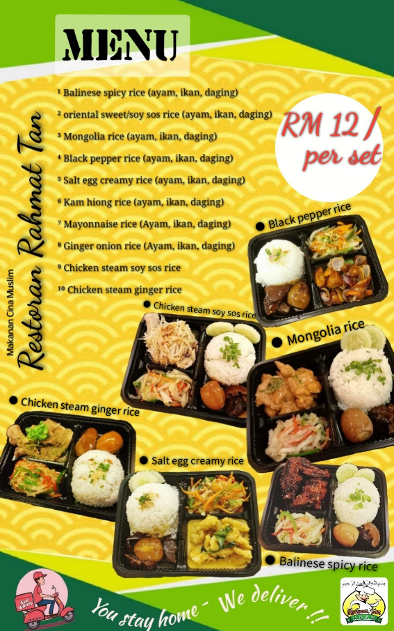 Restoran Rahmat Tan Sides Prices