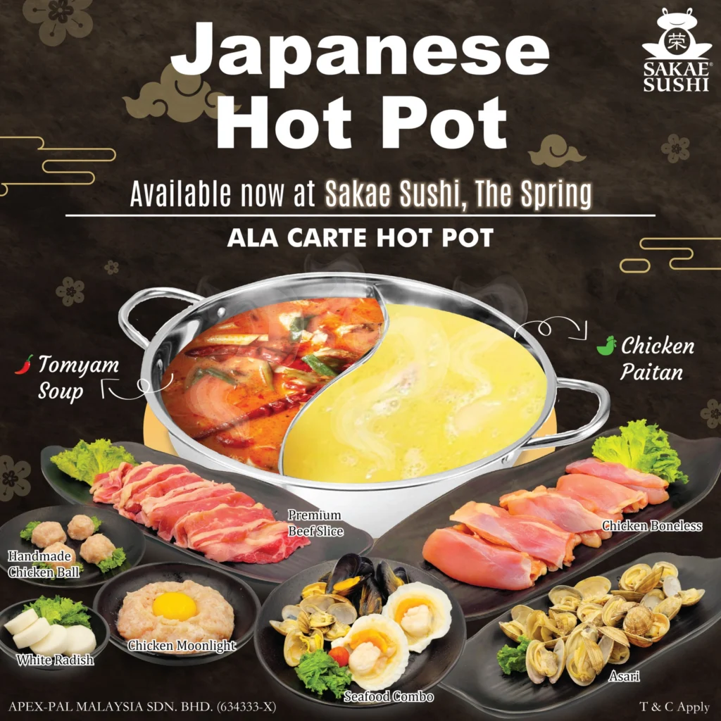 Sakae Sushi Menu