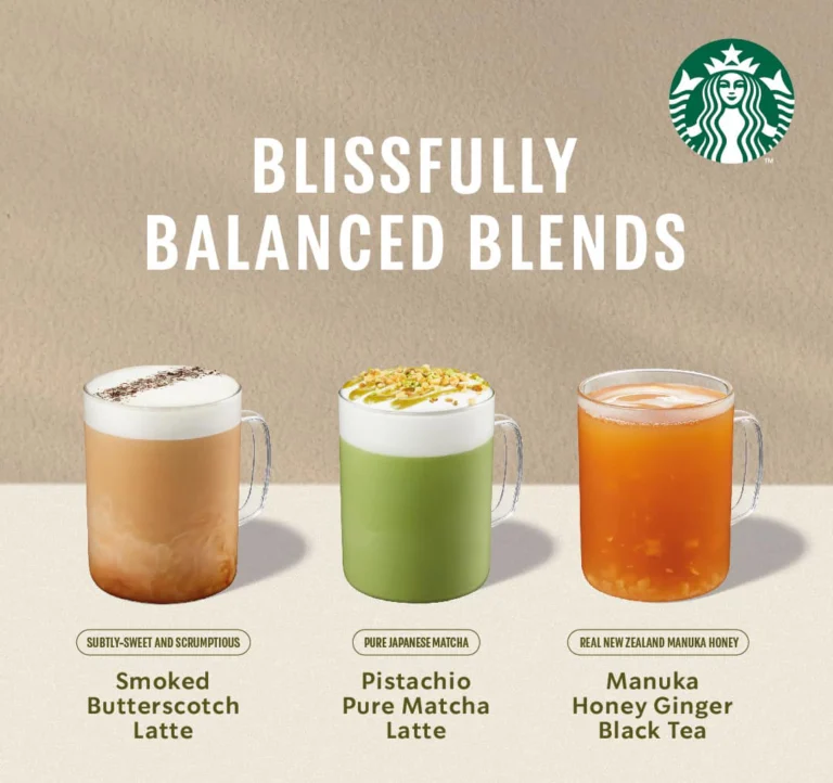 Starbucks Menu