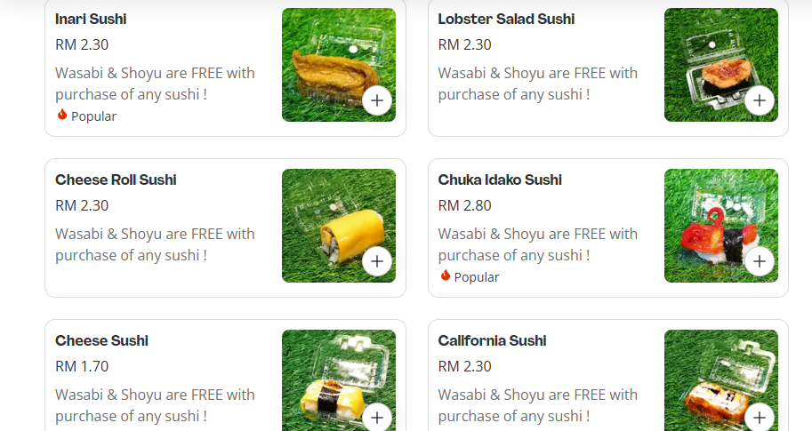 Sushi Go Delicious Sushi Menu Prices