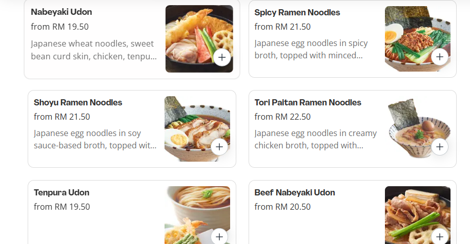 Sushi King Noodles Menu Prices