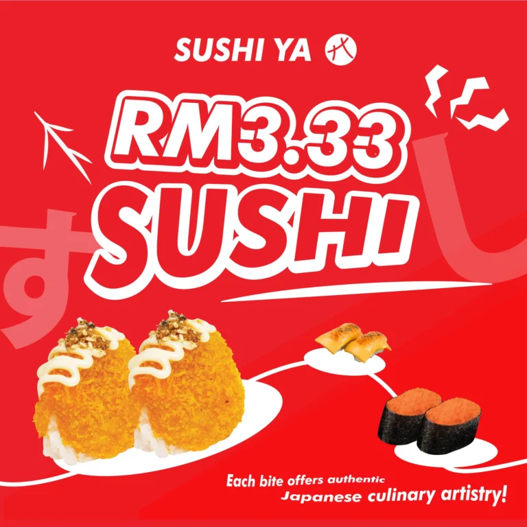 Sushi Ya Menu