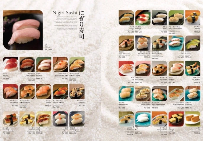 Sushi Zanmai Nigiri Sushi Menu Prices