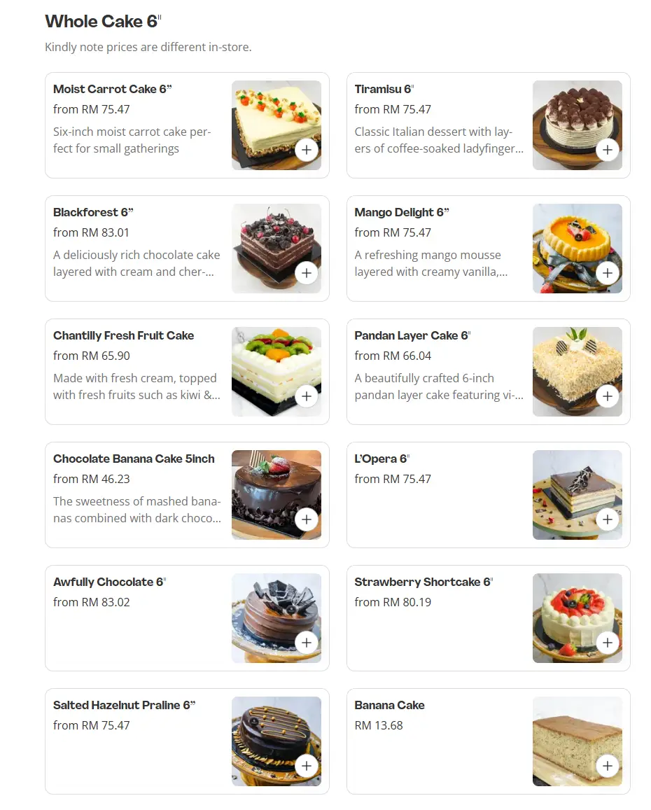 Tedboy Whole Cakes 6_ Prices