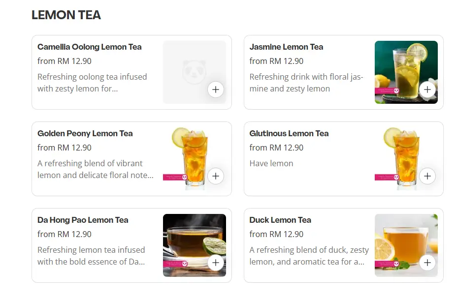 Twentea Lemon Tea Prices