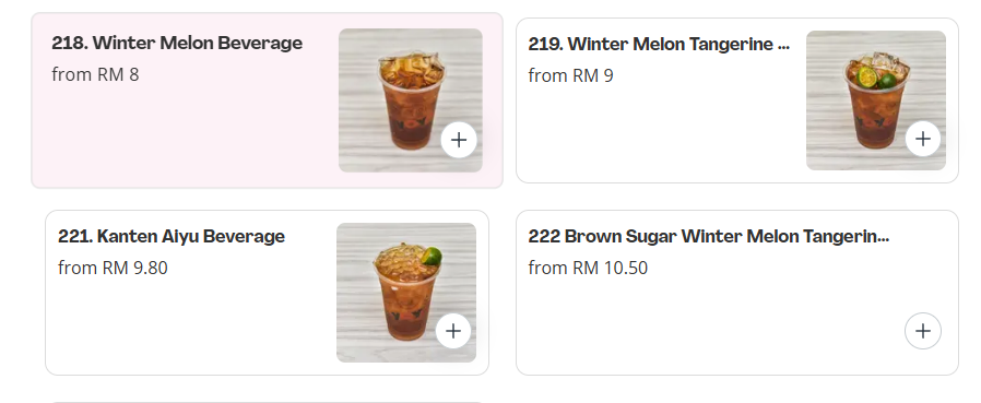 Yoyo Tea & Beverages Menu Prices