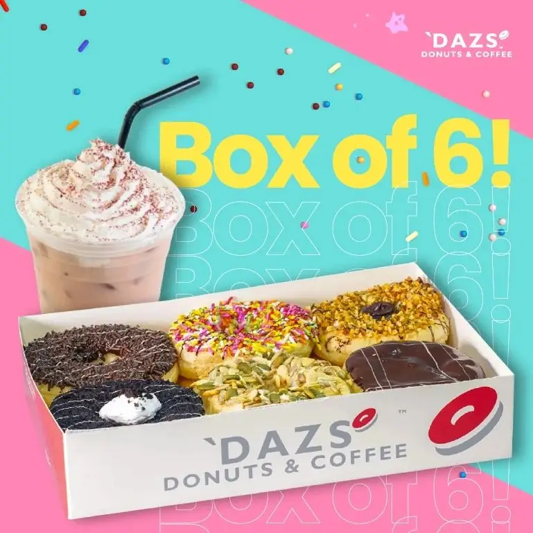 Dazs Donut & Coffee Menu