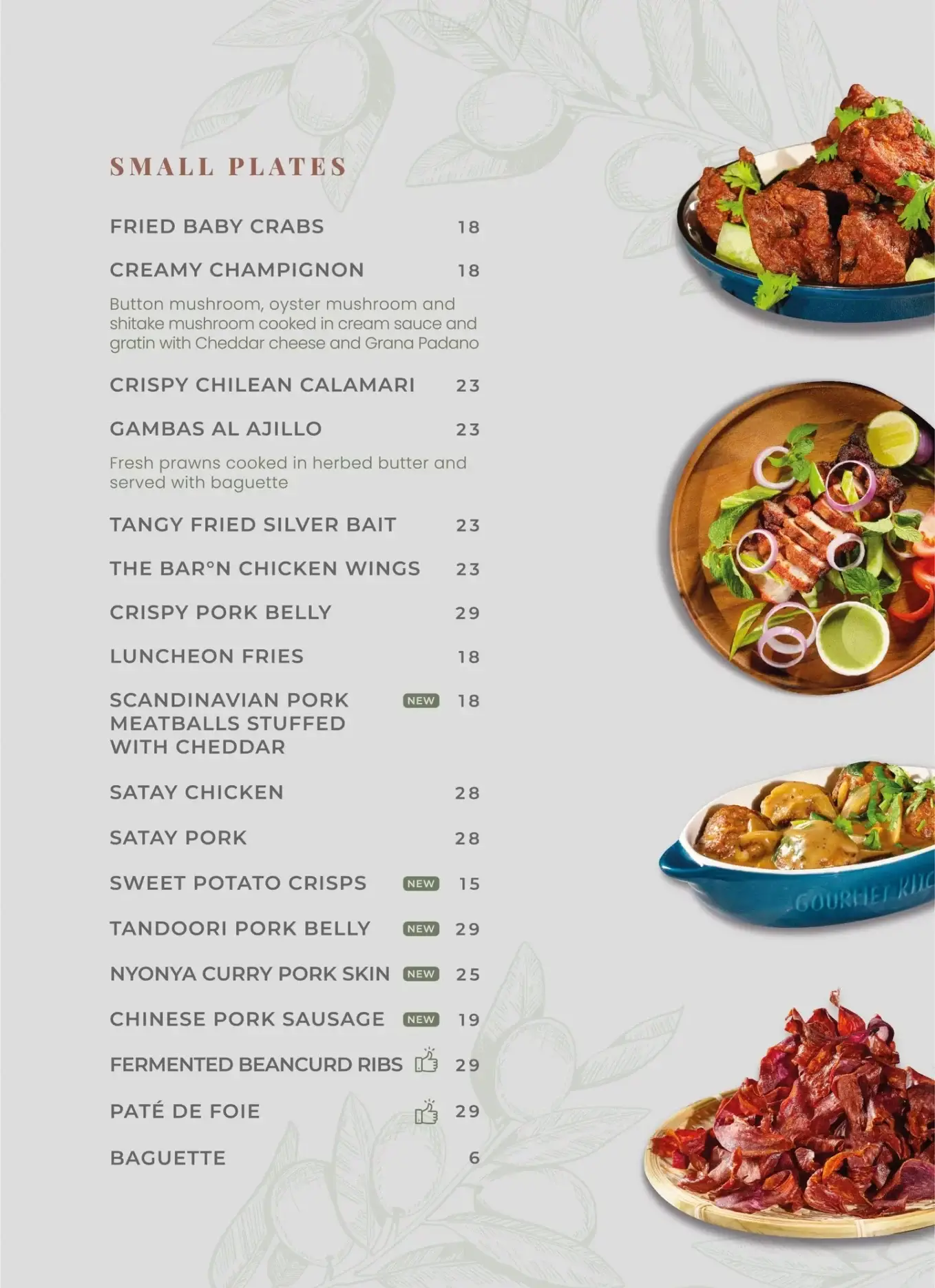 The Barn Salada Prices