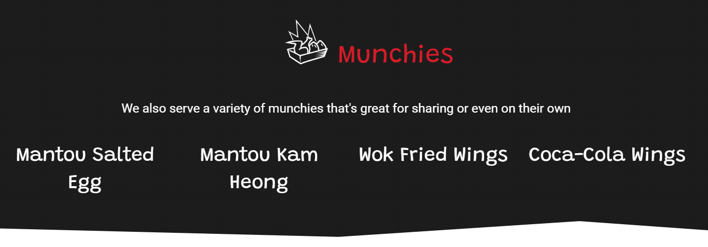 Wok It Munchies Prices